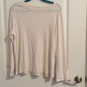 Sonoma Cream Long Sleeve Everyday Tee